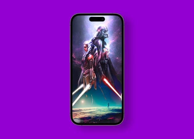 10 Cool Star Wars wallpapers for iPhone in 2025 Ashoka Darth Vader cool Star Wars wallpaper