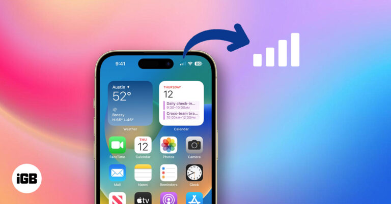 Boost iphone network signal