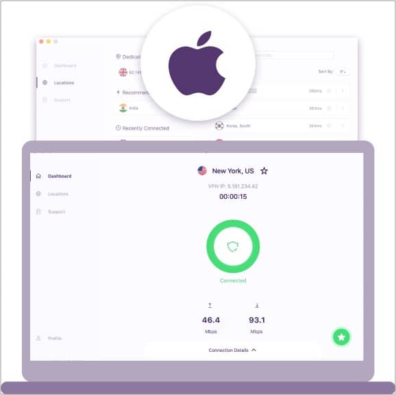 Download PureVPN App for Mac