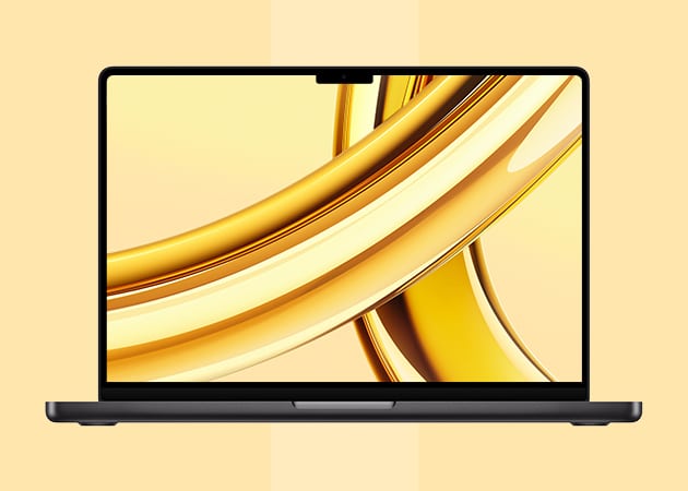 Golden imac wallpaper