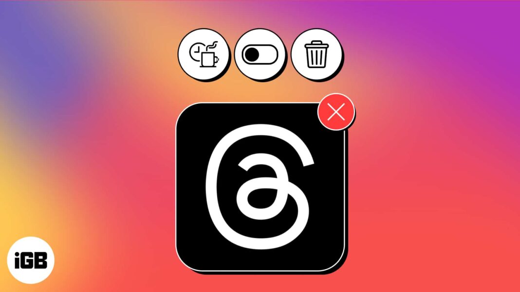 How to deactivate or delete Threads account on iPhone - 10
