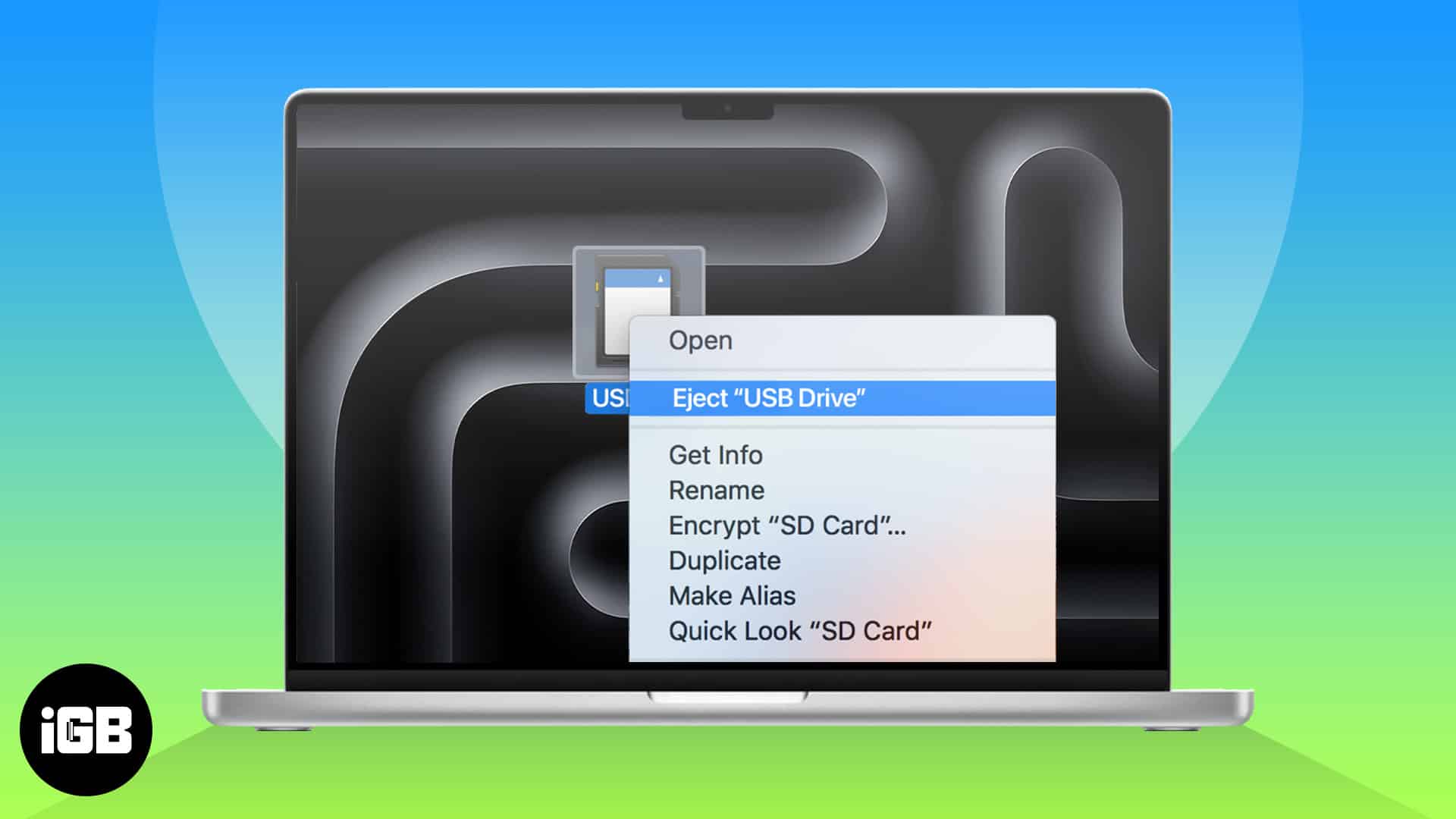 How to eject external usb drives on mac