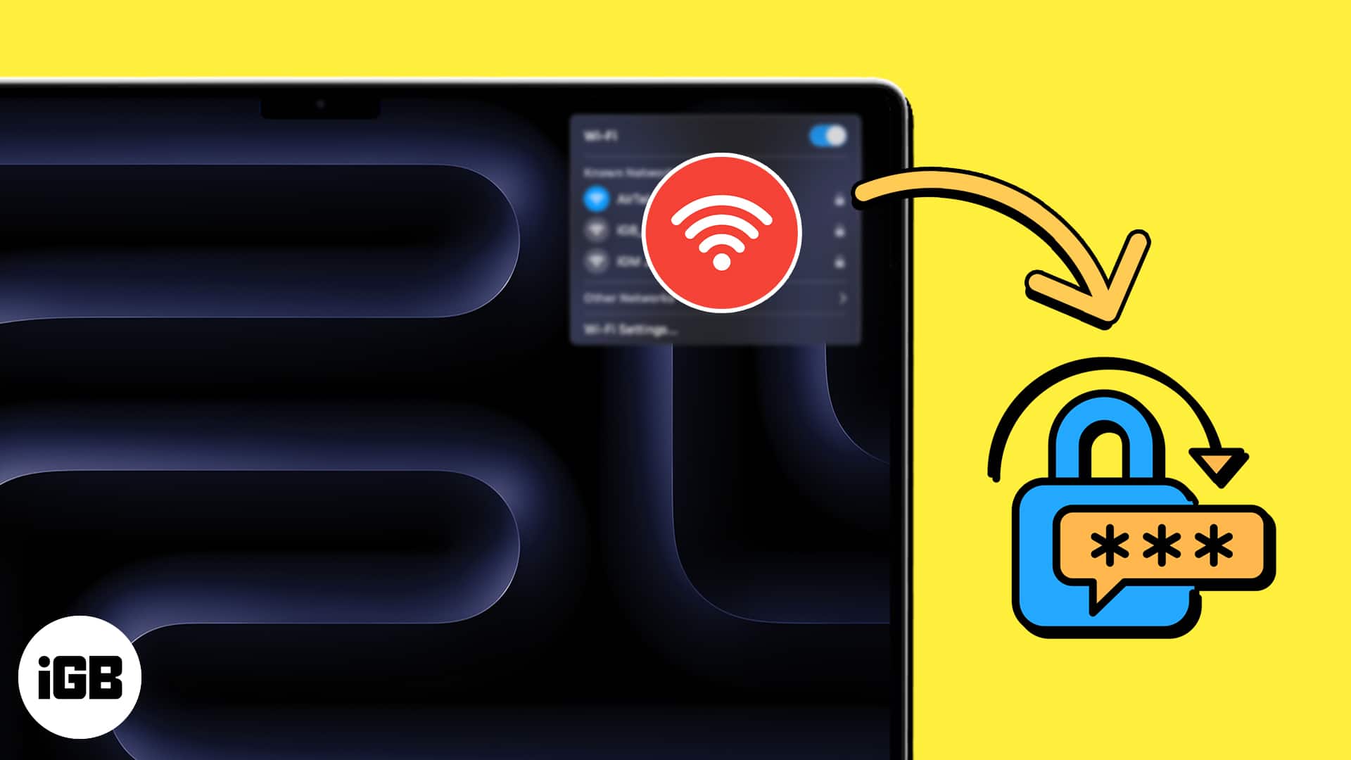 How to find wi fi passwords on mac