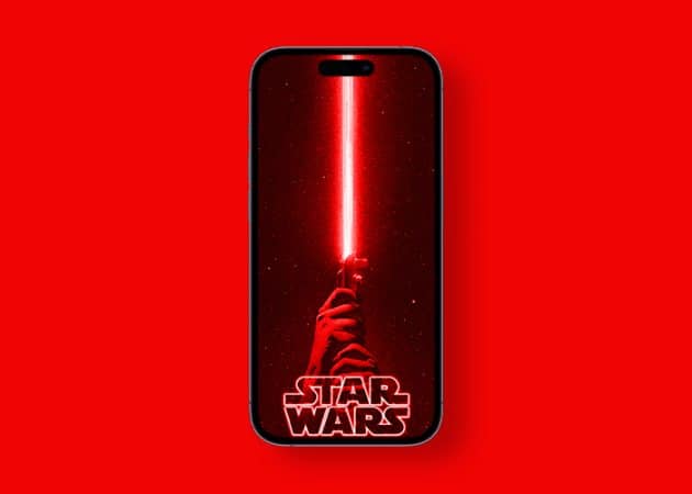 10 Cool Star Wars wallpapers for iPhone in 2025 Kylo Ren lightsaber 4K wallpaper