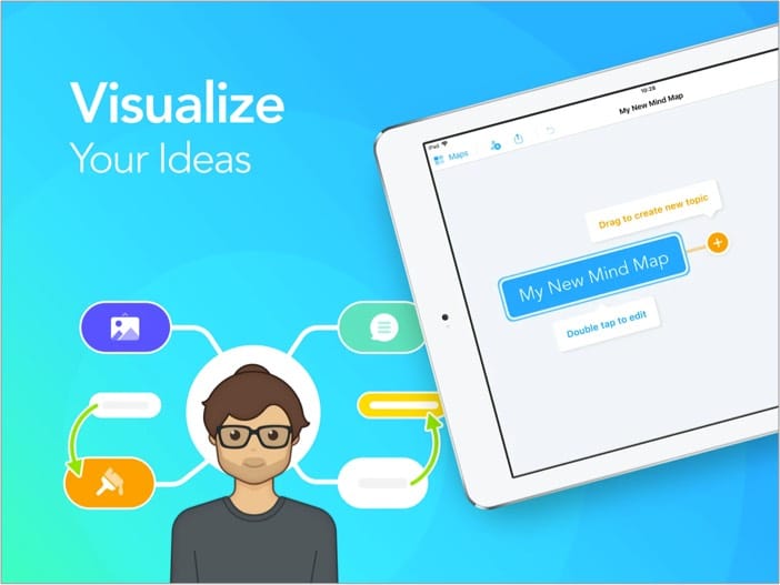 Mind Mapping - MindMeister ipad app screenshot