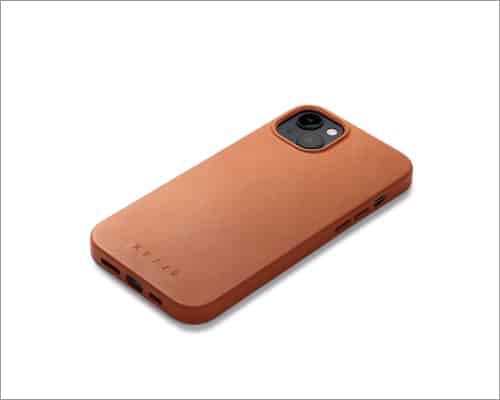 Mujjo leather case for iPhone 14 plus