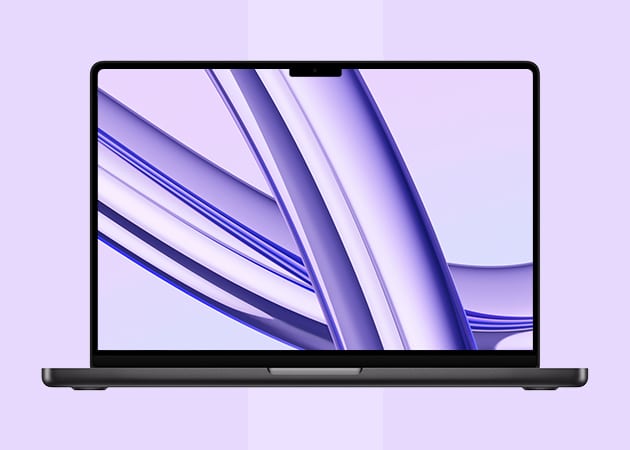 Purple iMac wallpaper