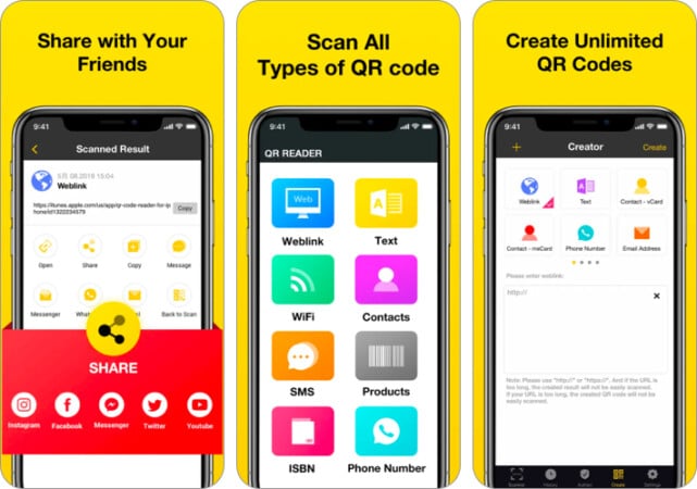 QR Code Reader & QR Scanner app for iPhone and iPad