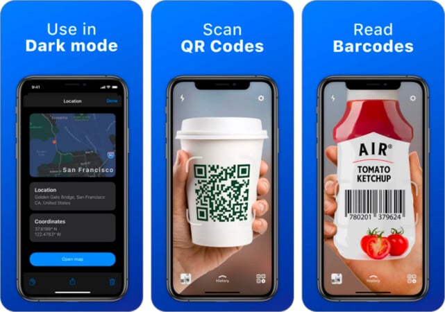 QrScan QR Code Reader for iPhone and iPad