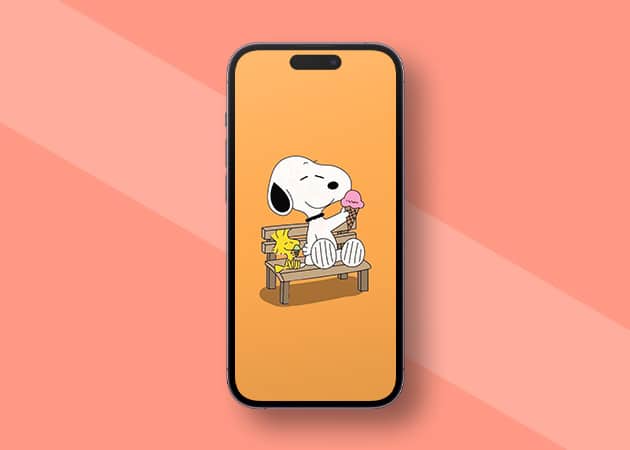 Snoopy iPhone Thanksgiving wallpaper free download