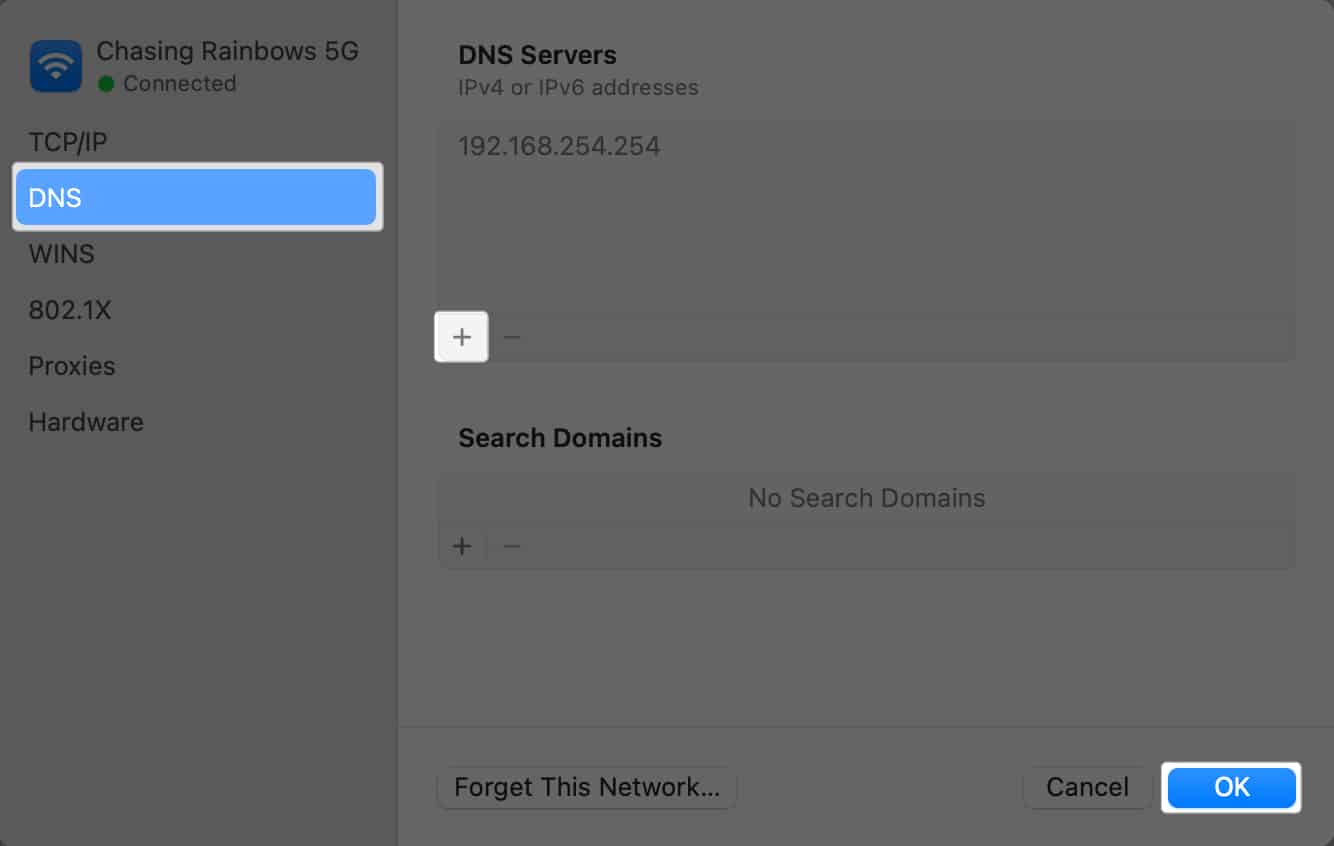 Switch DNS provider