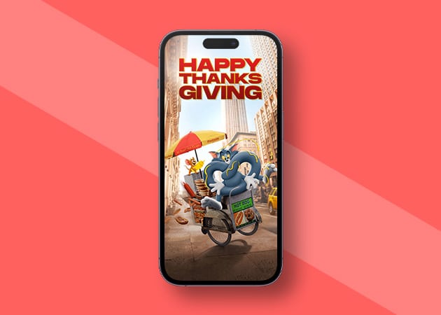 Tom and Jerry cartoon Thanksgiving wallpaper