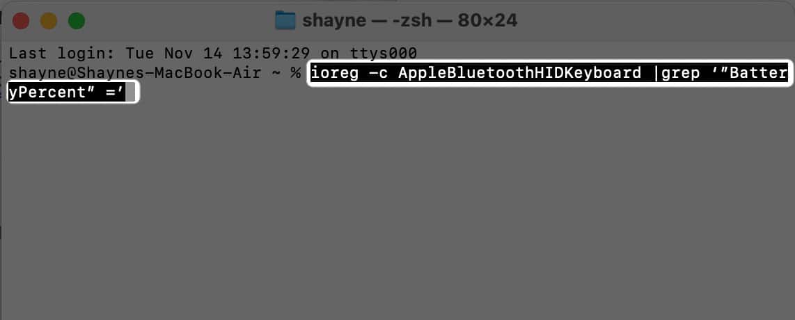 Using Terminal on Mac