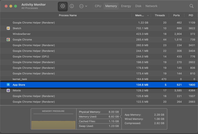 close-unused-processes