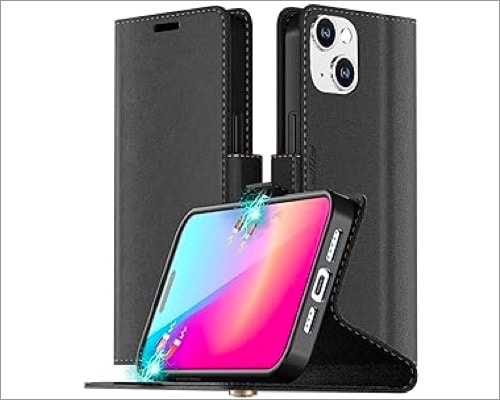 AICase best iPhone 15 Plus folio case