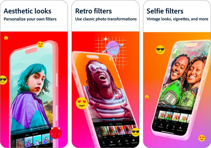 Best iPhone apps you must use in 2024 Adobe Photoshop Express best photovideo iPhone app