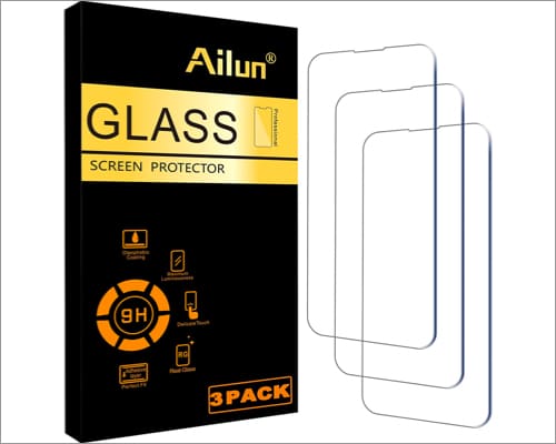 Ailun glass screen protector for iPhone 14