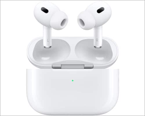 Apple AirPods Pro (2nd Generation) Wireless Earbuds, Up to 2X More Active Noise Cancelling