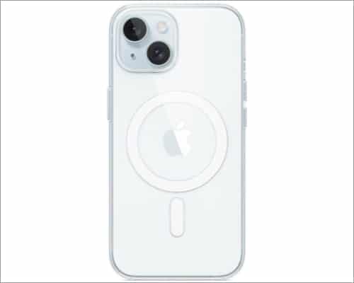 Apple - Clear case with MagSafe