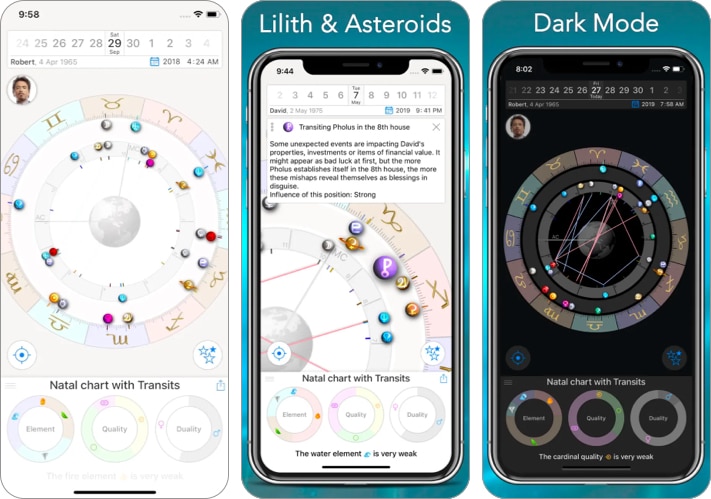 Astro Future daily horoscope app for iPhone
