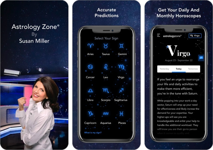 Astrology Zone Horoscopes app for iPhone