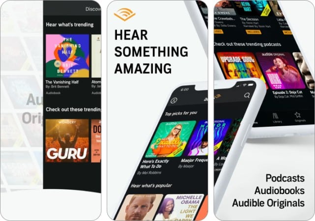 Audible iOS App for Old People Screenshot