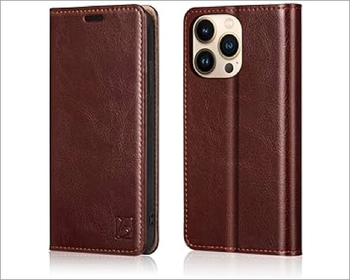 Belemay best iPhone 15 Pro wallet case