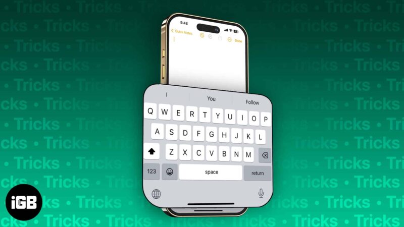 25+ Best keyboard tips and tricks for iPhone and iPad (iOS 18) - iGeeksBlog