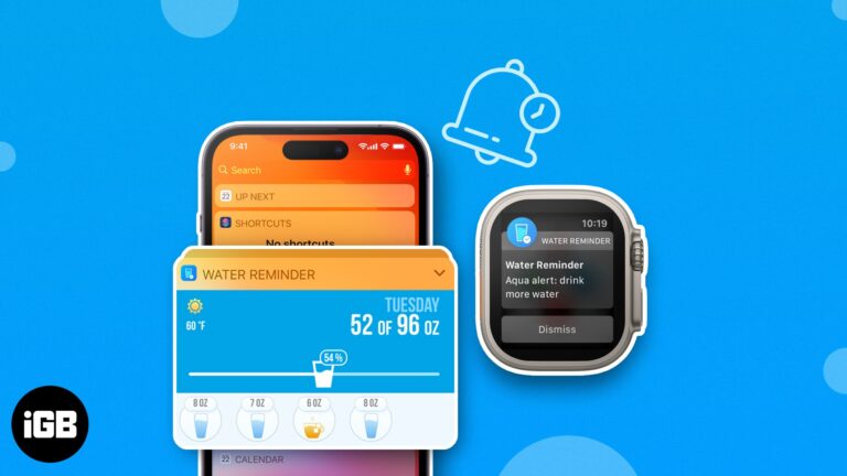 Best water reminder apps for iPhone and Apple Watch in 2024