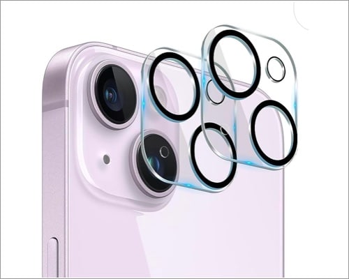 CAMTOVGCA lens protectors for iPhone 15 and 15 Plus