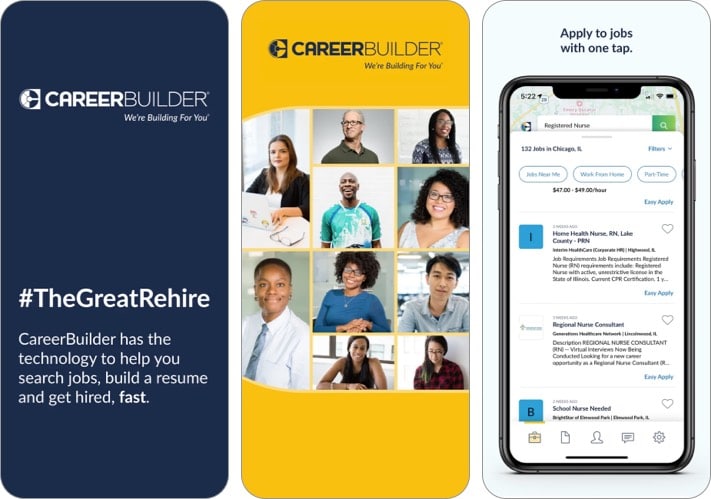 Career Builder: Job Search best job search apps for iPhone screenshot