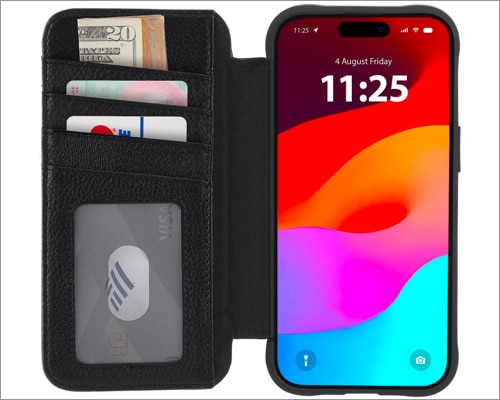 Case Mate Wallet Folio iPhone 15 Pro Max Case