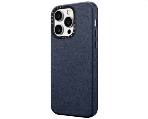 Casetify iphone 15 pro leather case