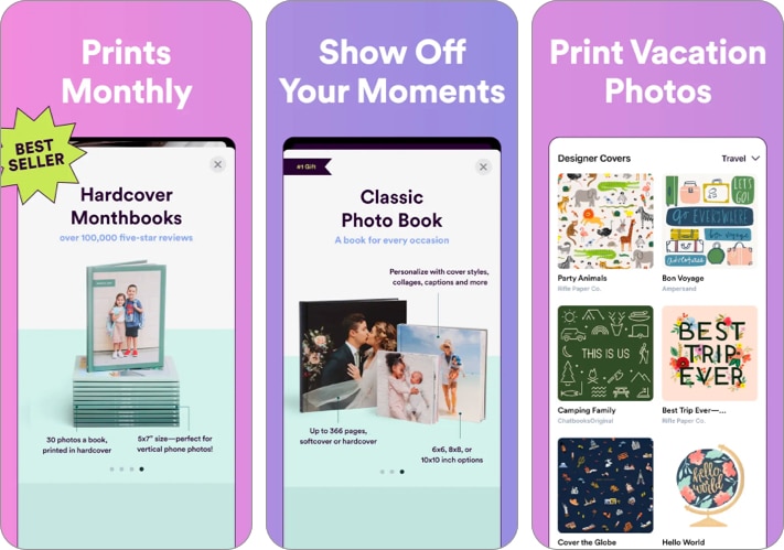 Chatbooks best photo book app for iPhone and iPad