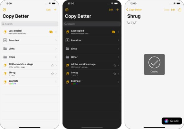 Copy better iphone clipboard manager app 641x450 1 Copy Better iPhone clipboard manager app