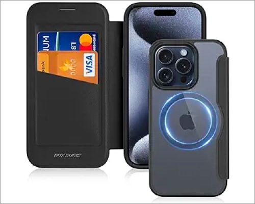 DUX DUCIS best iPhone 15 Pro wallet case
