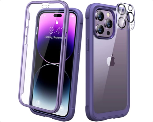 Diaclara full-body rugged Case for iPhone 14 Plus and 14 Pro Max