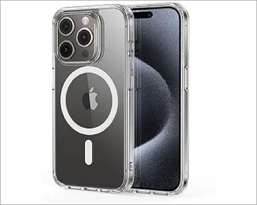 Esr iphone 15 pro max clear case