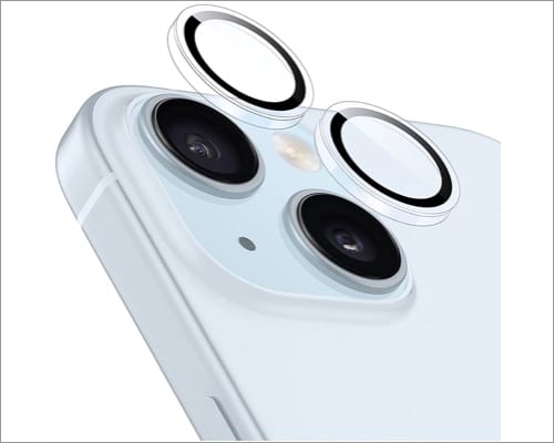 ESR lens protectors for iPhone 15 and 15 Plus