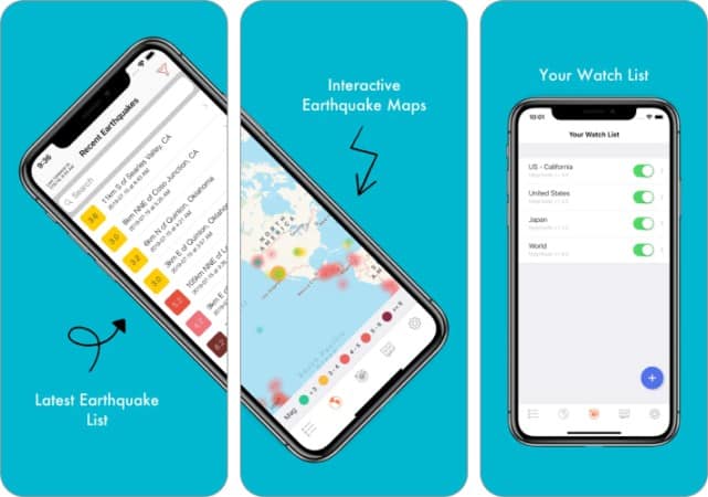 Earthquake Alert by Earthquick App for iPhone and iPad