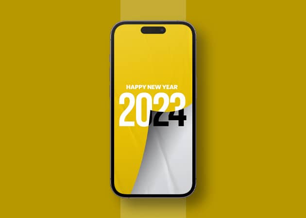 Free New Year 2024 wallpaper for iPhone