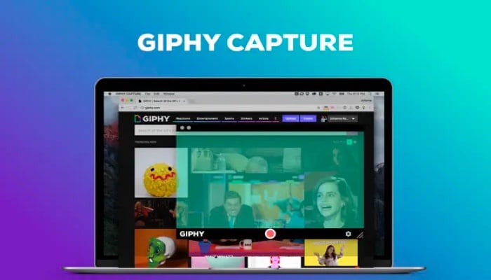 Giphy Capture GIF maker app