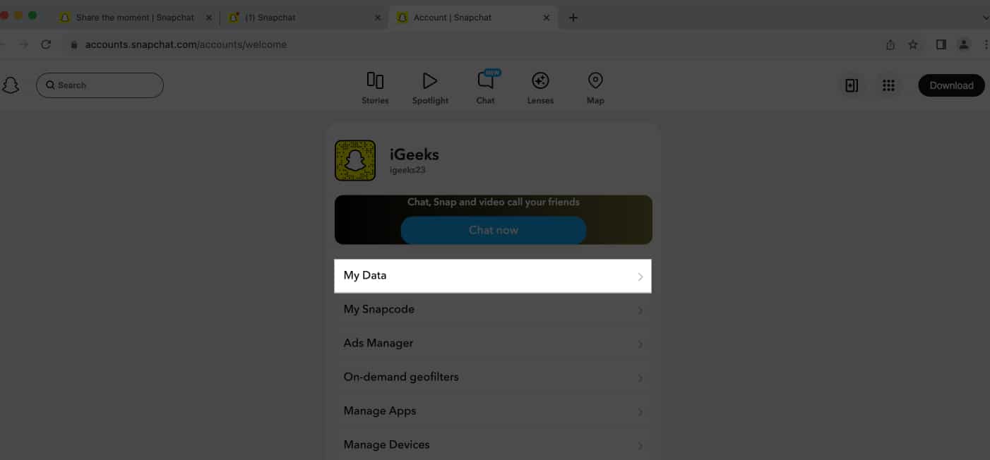 How to download Snapchat data on iPhone and Mac in 2024 - 36