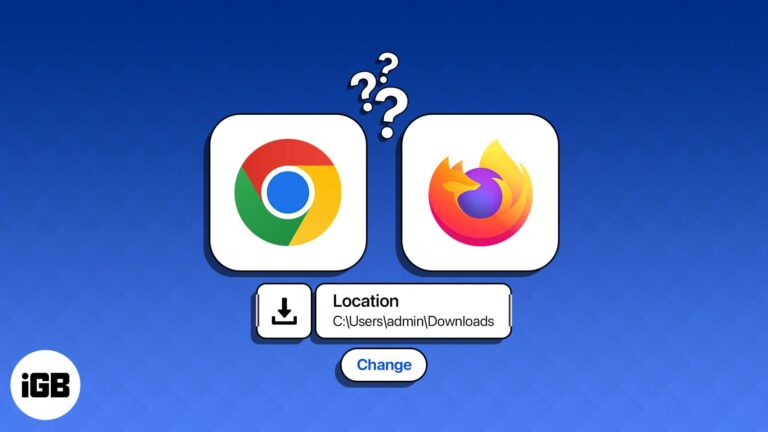 How to change download location for chrome and firefox on mac