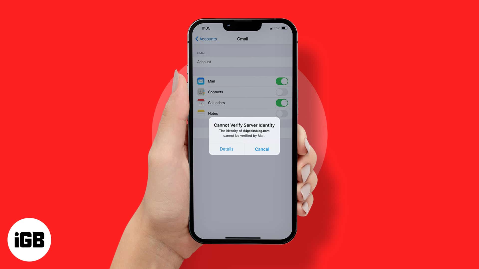 How to fix Cannot Verify Server Identity on iPhone - 21