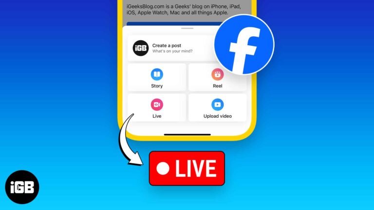How to go Live on Facebook from iPhone or iPad in 6 easy steps