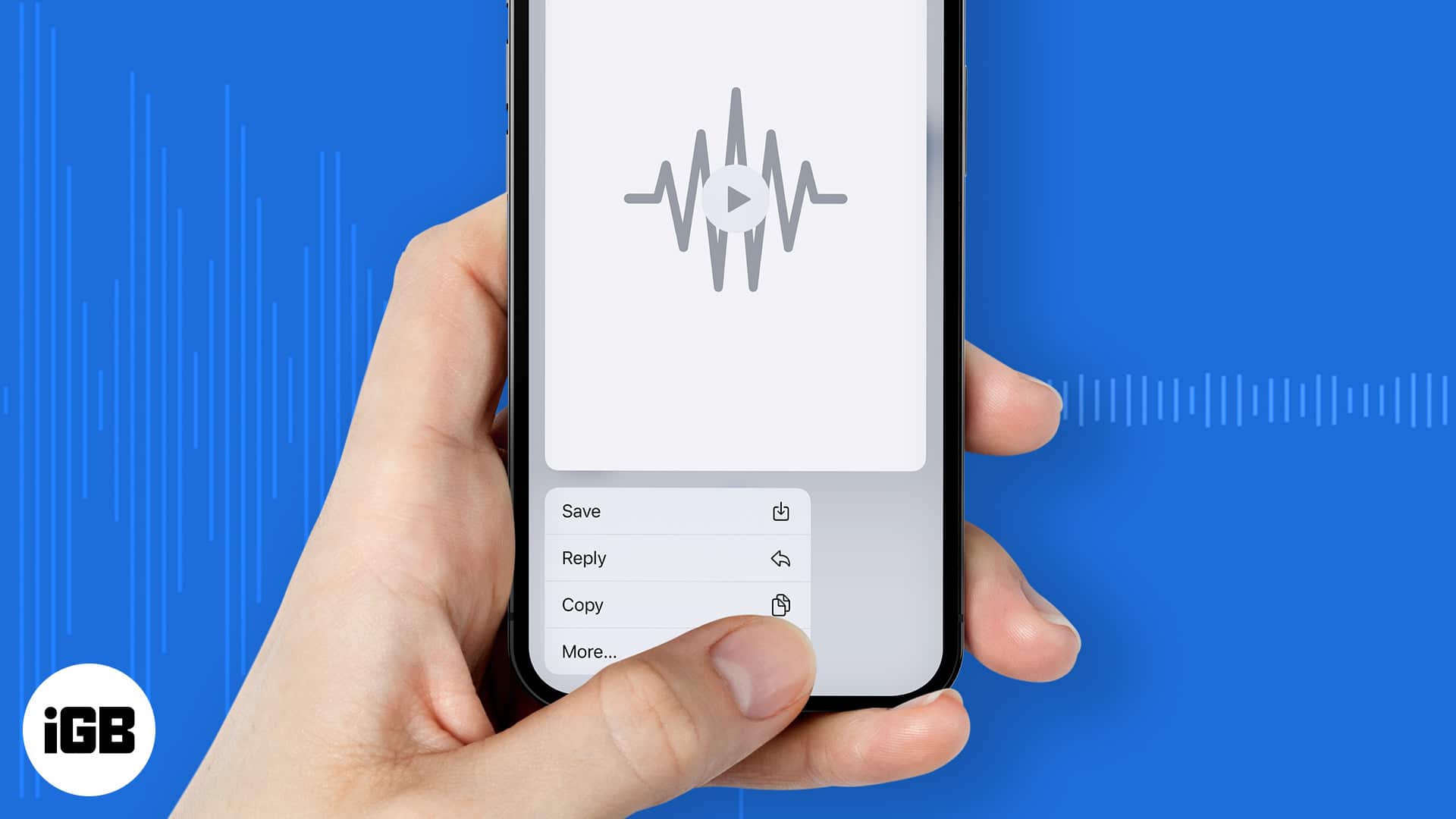 How to save audio messages on iPhone and iPad iGeeksBlog