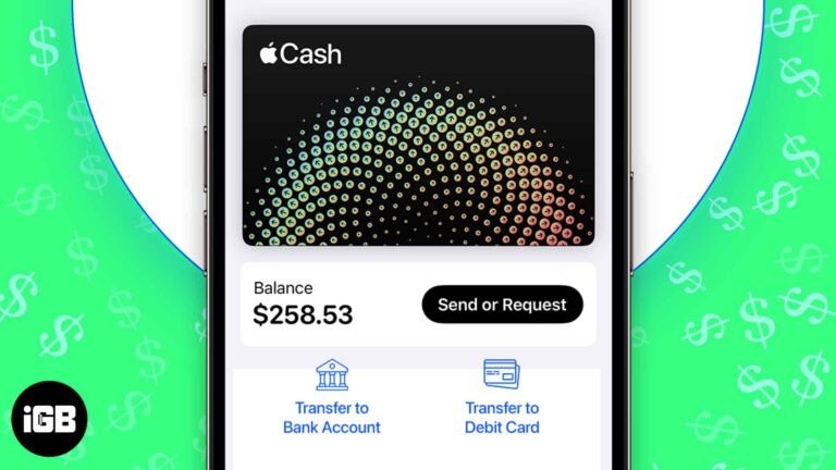 How to transfer Apple Cash to bank account or debit card