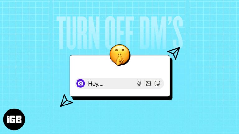 How to turn off Direct Messages (DMs) in Instagram on iPhone