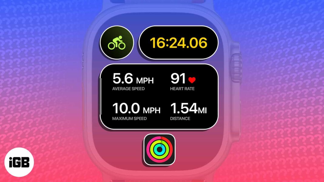 How to view Apple Watch live cycling metrics on iPhone - 83